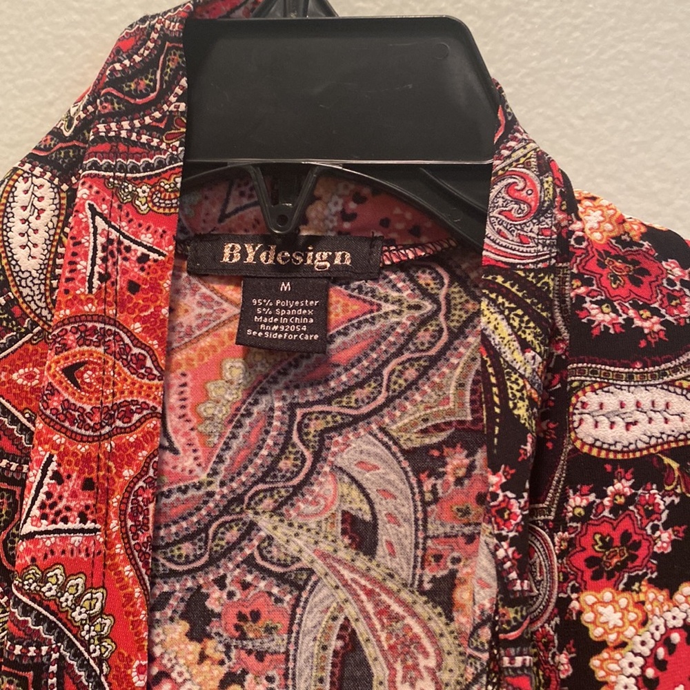By design Medium Multi-colored long sleeve blouse. - Picture 3 of 5